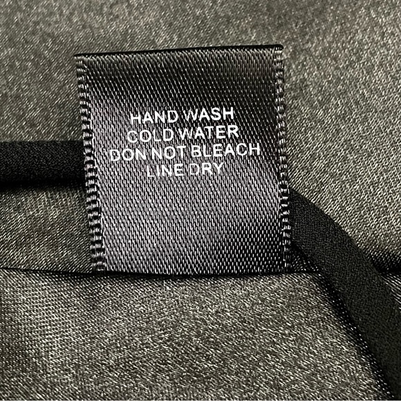 DOUBLE ZERO Sheer Sleeve Balloon Pleat Wrap Dress - Picture 6 of 7